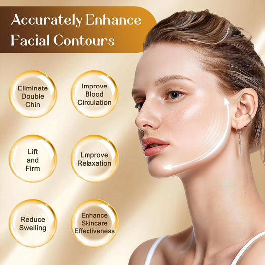 Shogenex V-Line Sculpting Brush - Facial Massager for Jawline, Chin & Neck