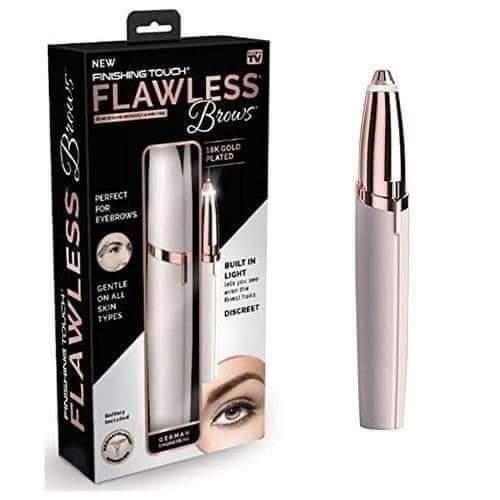 Flawless Brows Electric Eyebrow Trimmer for Women – Painless & Precision Hair Remover