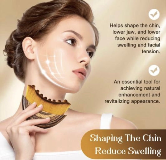 Shogenex V-Line Sculpting Brush - Facial Massager for Jawline, Chin & Neck